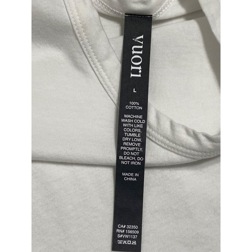 Vuori White Scoop Neck Tank Top - Picture 3 of 11